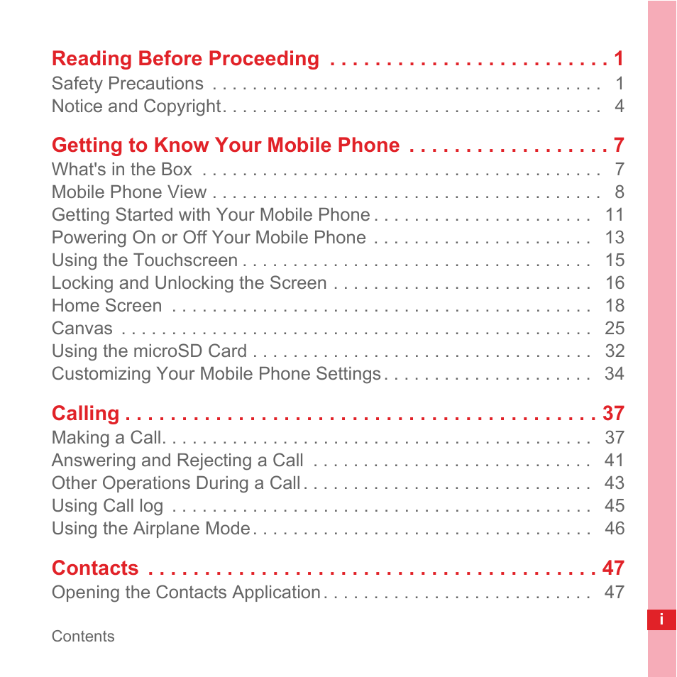 Huawei U8110 User Manual User Manual | Page 3 / 188