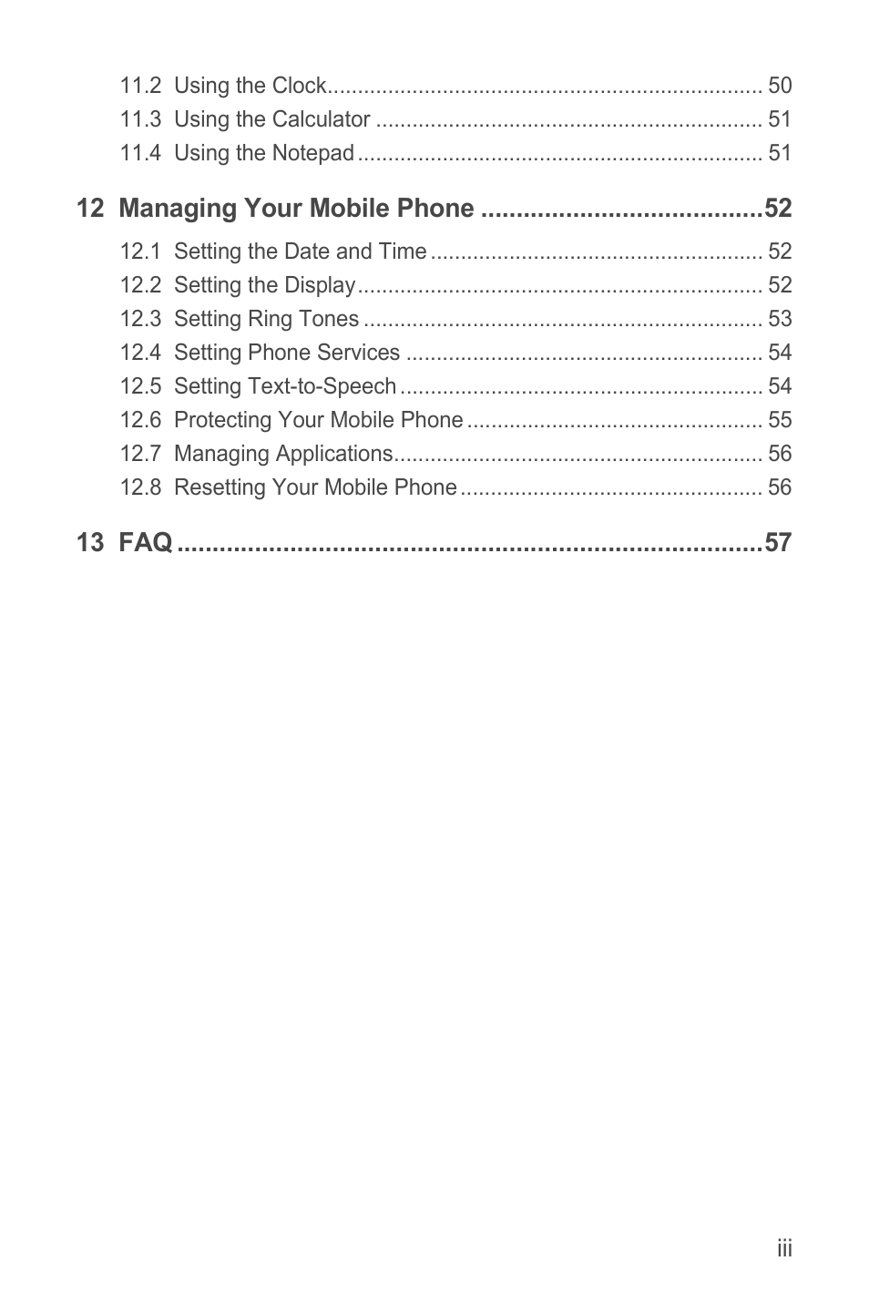 Huawei U8180 User Manual User Manual | Page 3 / 61