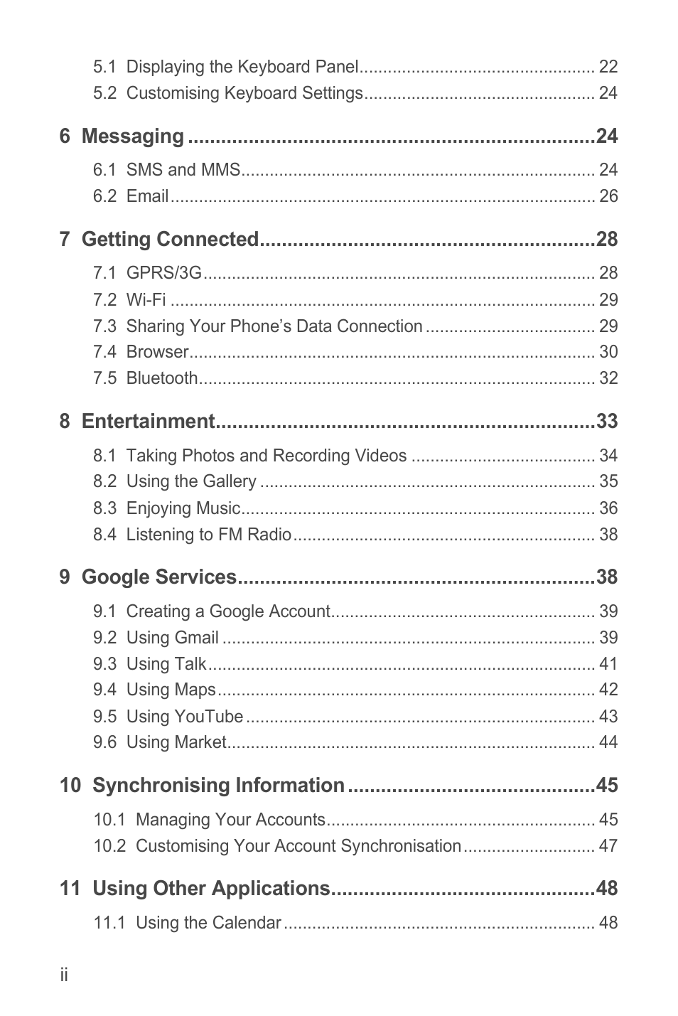 Huawei U8180 User Manual User Manual | Page 2 / 66