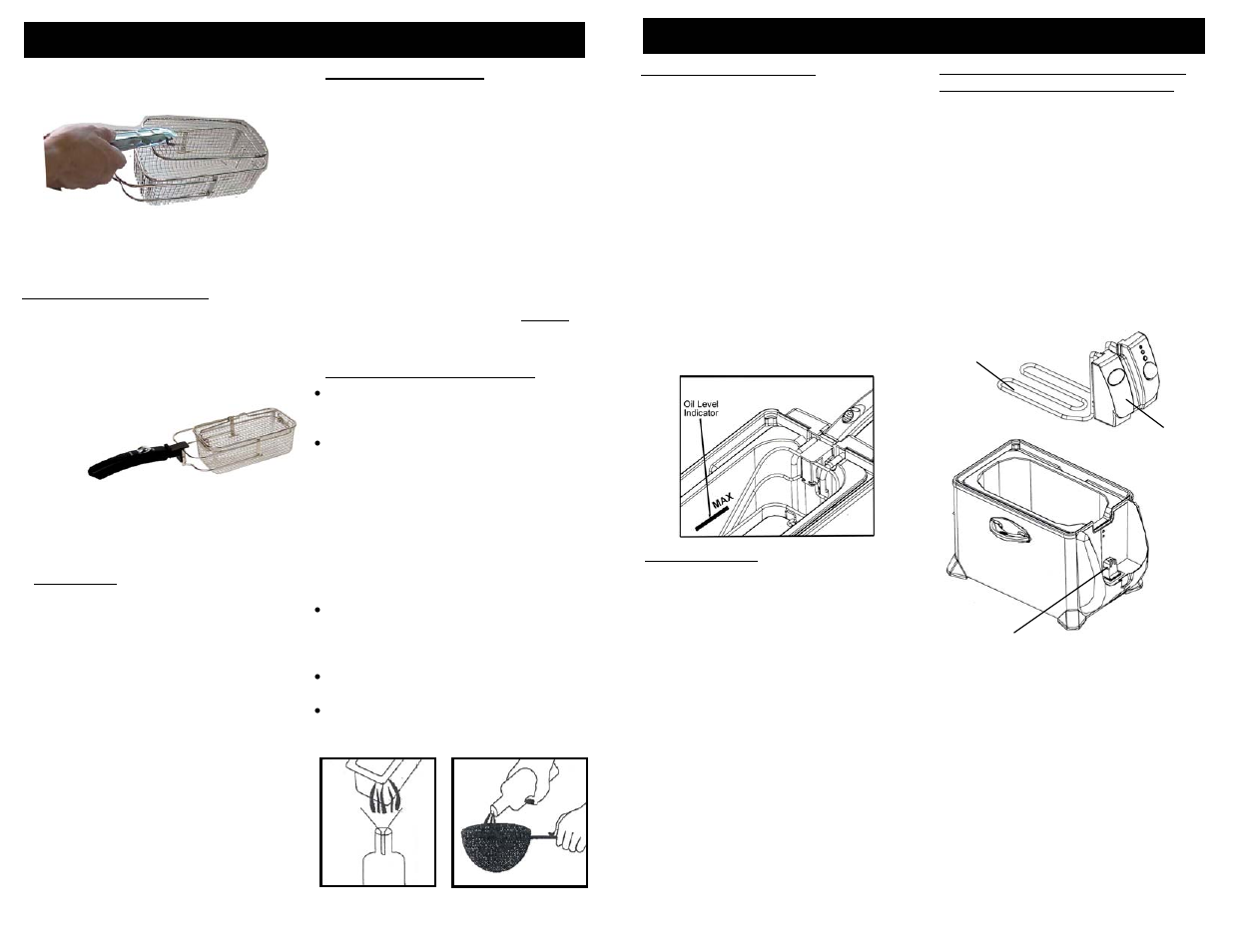 Operating instructions | Bravetti F1075H User Manual | Page 5 / 6