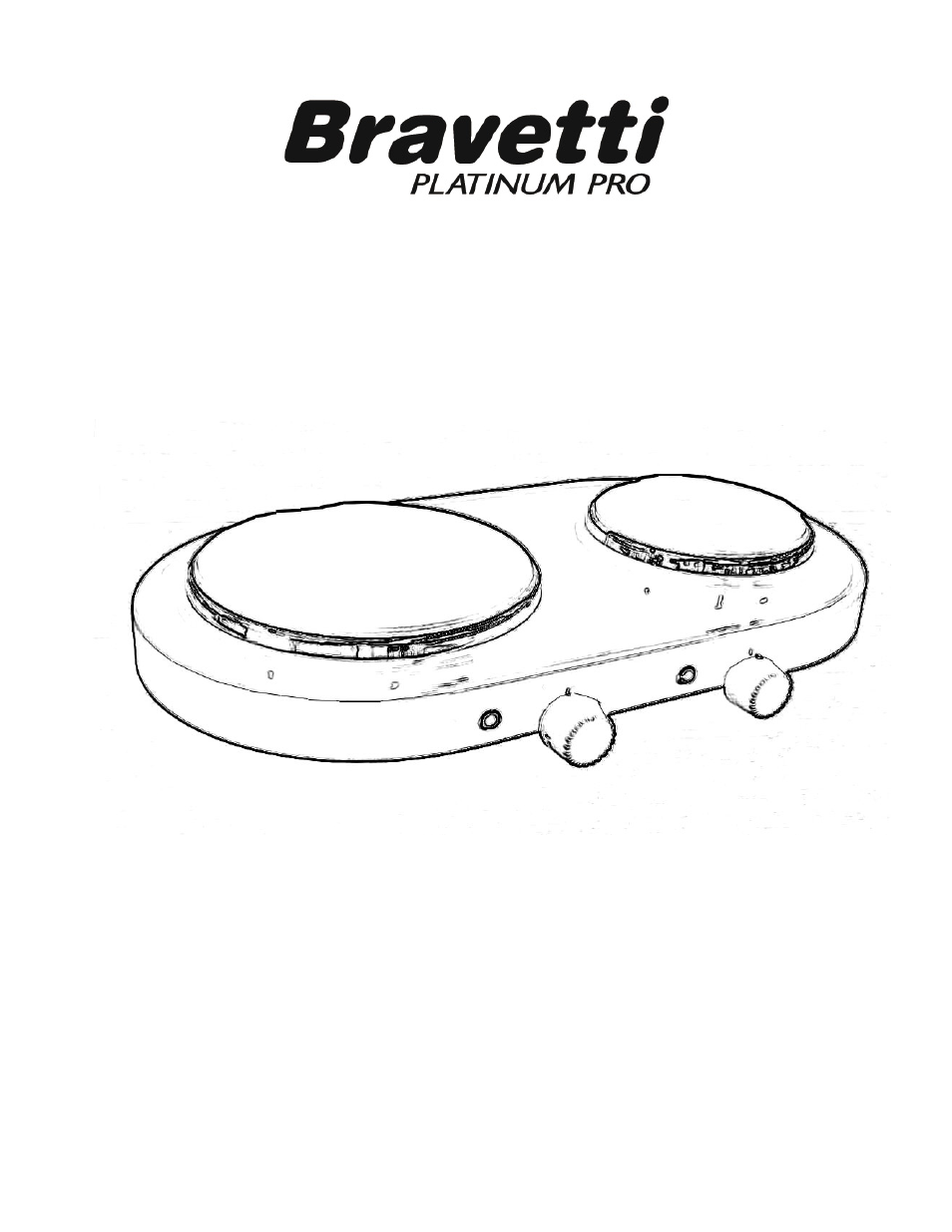 Bravetti PLATINUM PRO EP839 User Manual | 6 pages