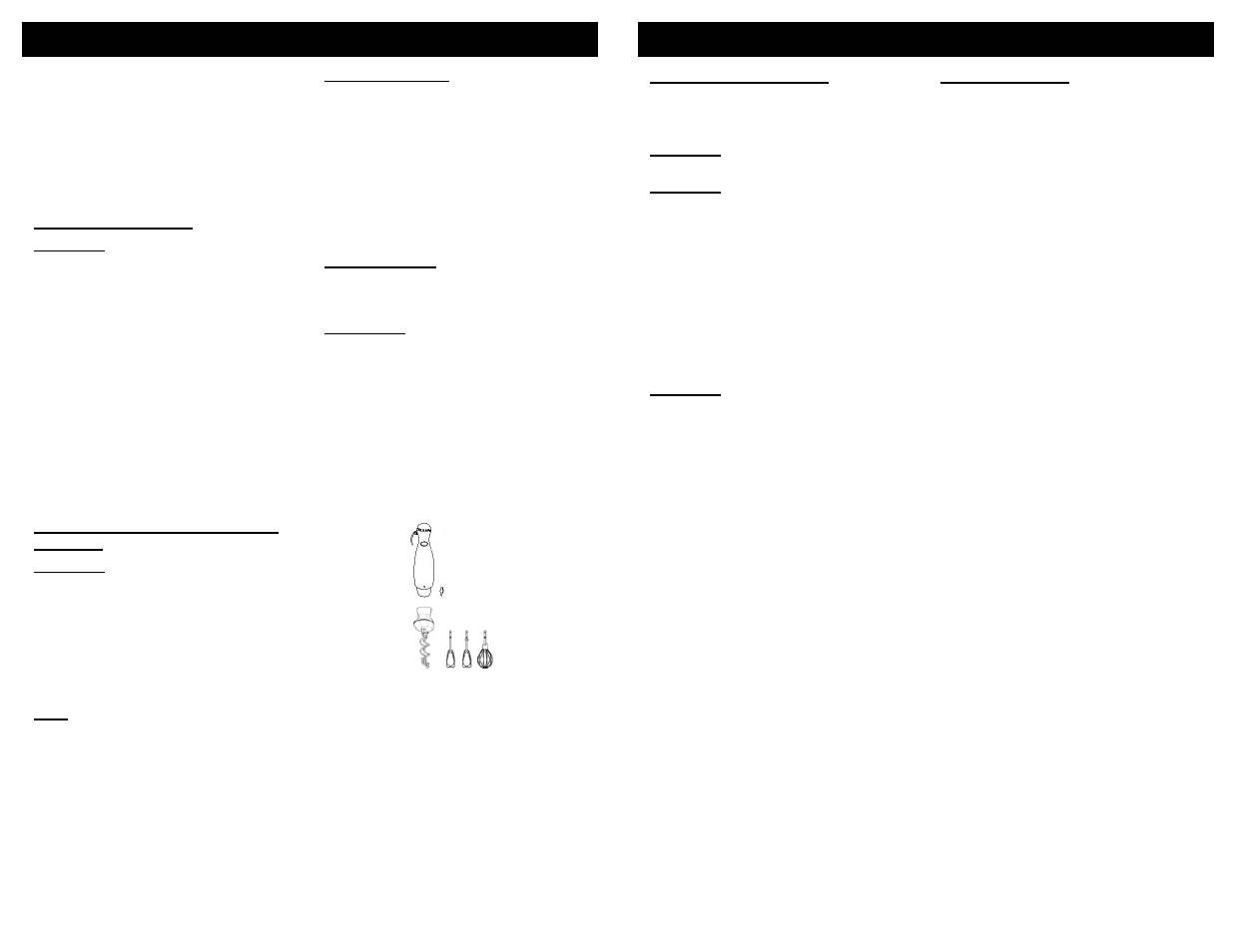 Slide number 4, Operating instructions, Maintenance & cleaning instructions | Bravetti FP200HC User Manual | Page 4 / 5