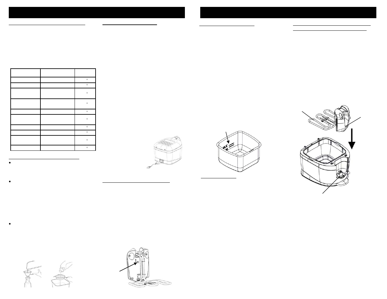 Operating instructions, Operation instructions | Bravetti F2015HR User Manual | Page 5 / 6
