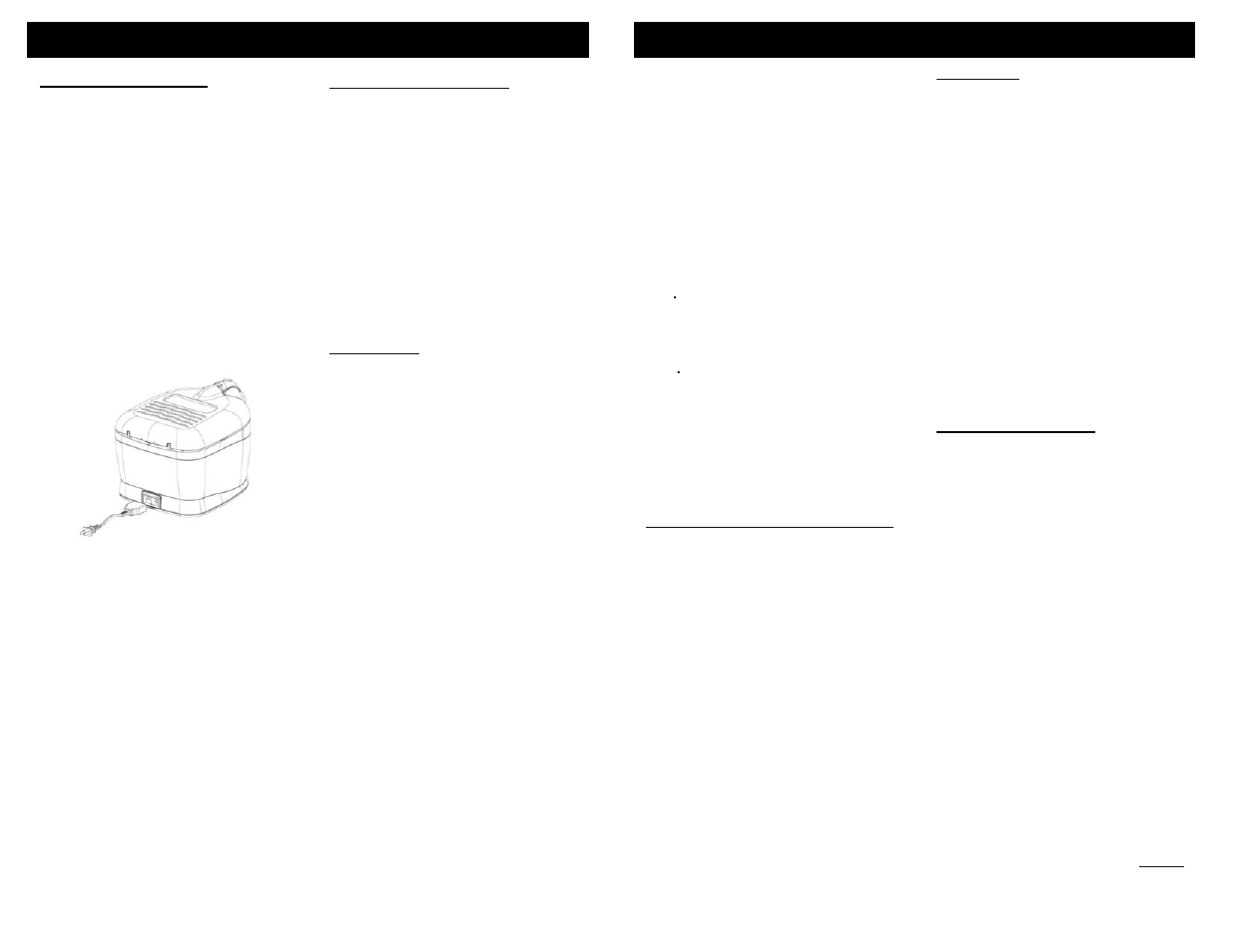 Operating instructions | Bravetti F2015HR User Manual | Page 6 / 6