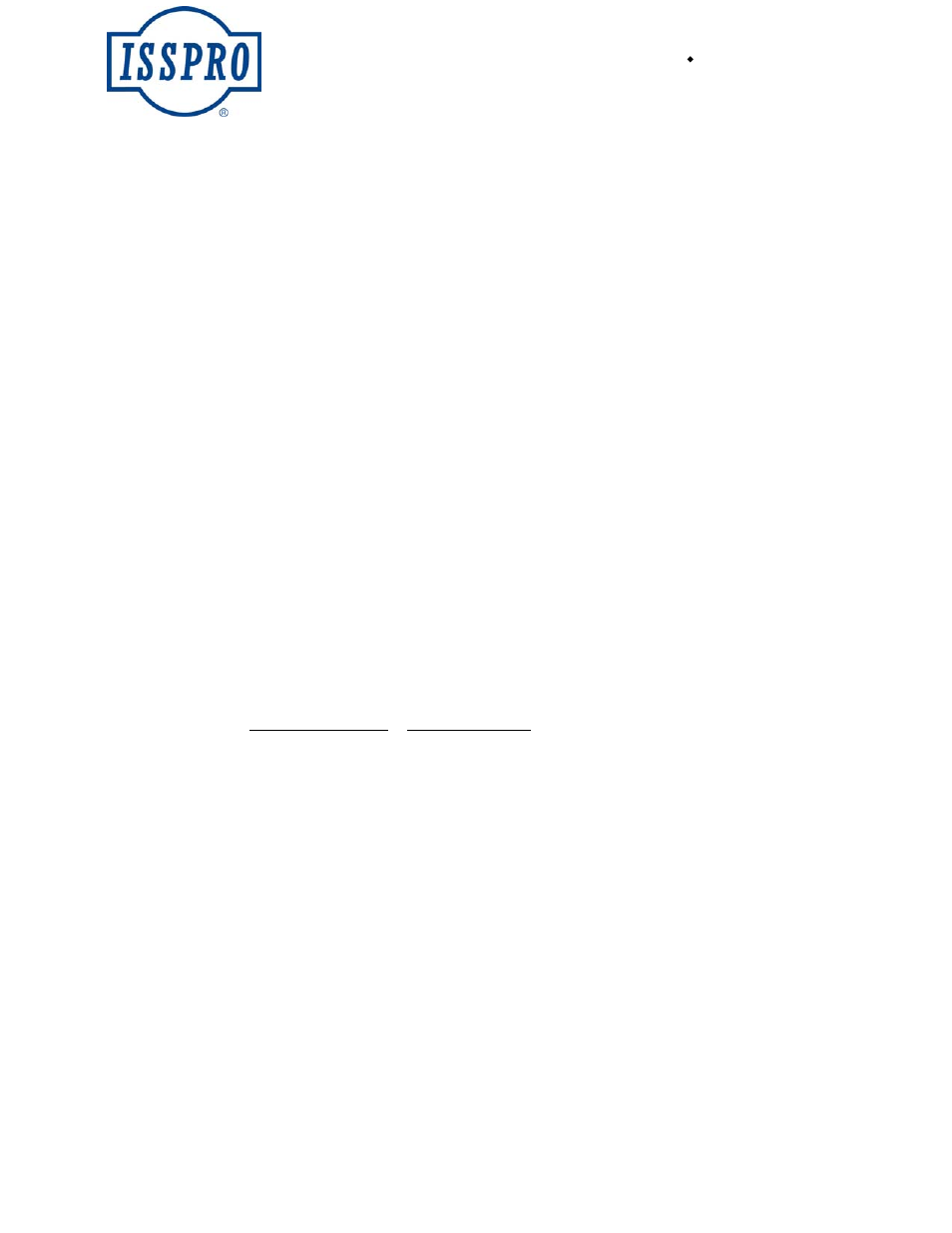 ISSPRO R6535M User Manual | 5 pages