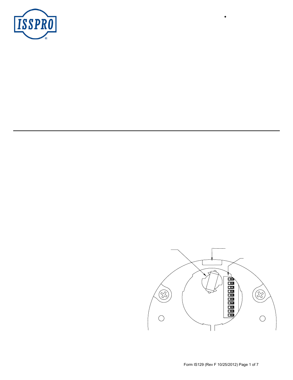 ISSPRO R8480M User Manual | 7 pages