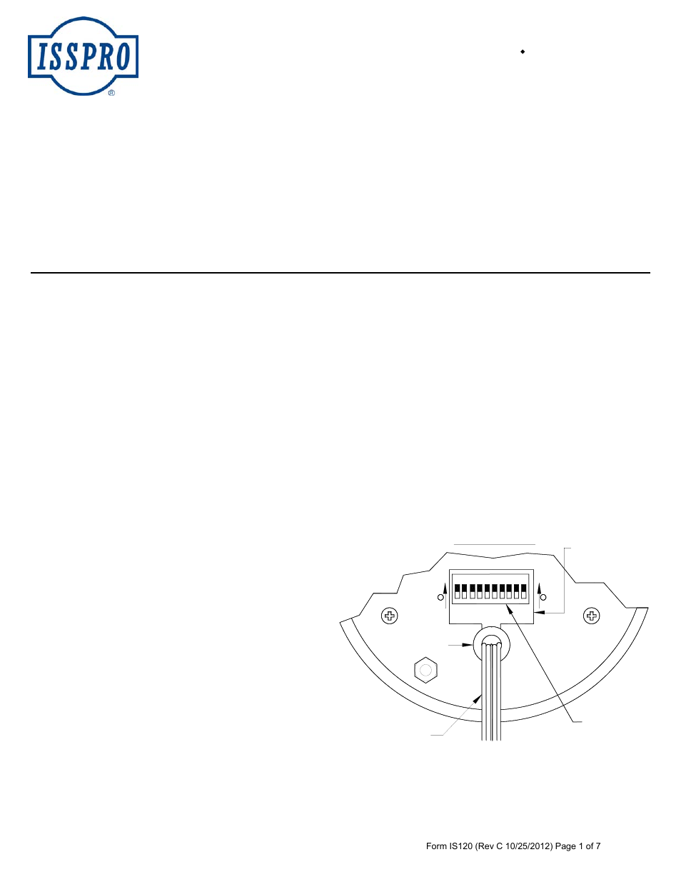 ISSPRO R8416 User Manual | 7 pages