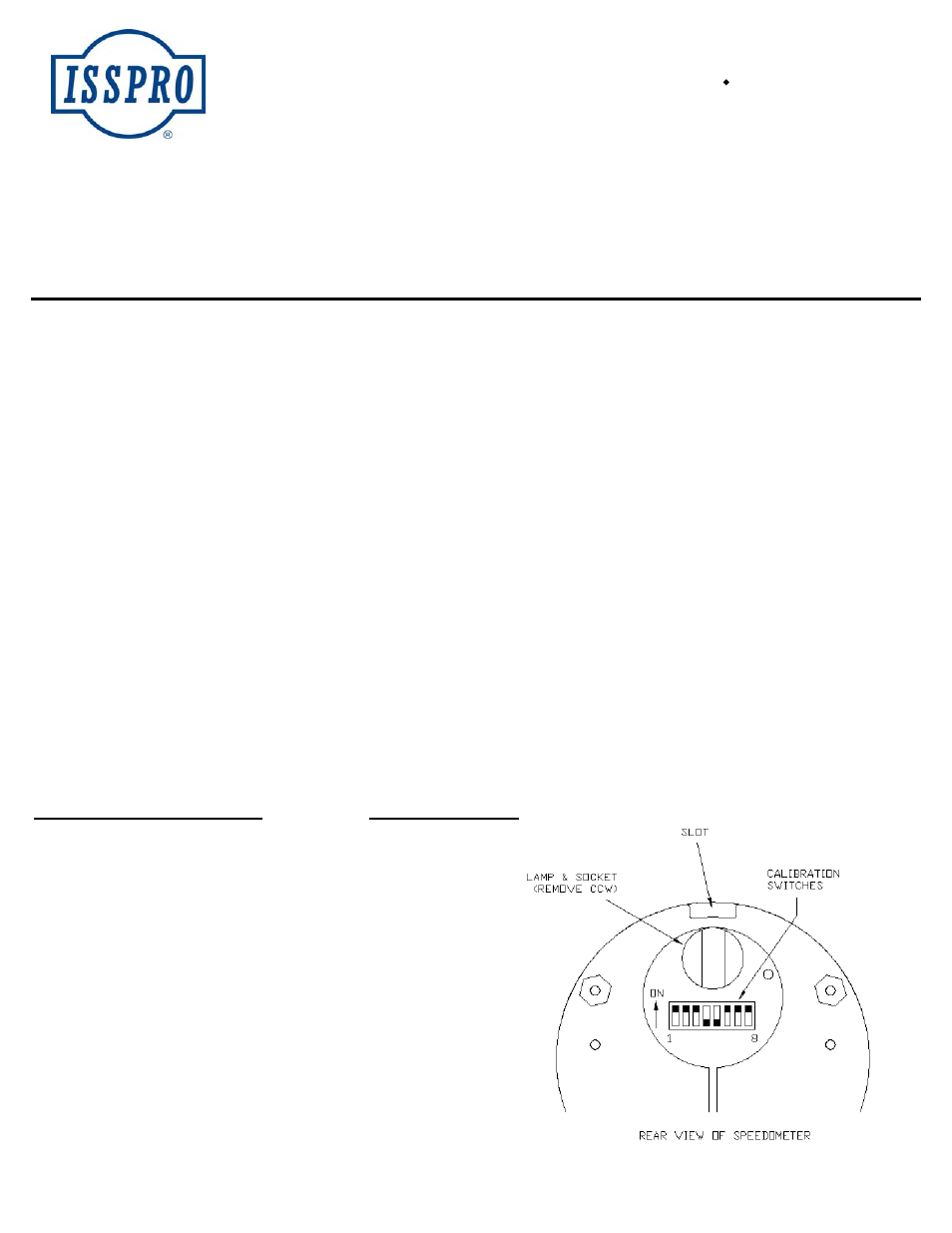 ISSPRO R8480 User Manual | 4 pages