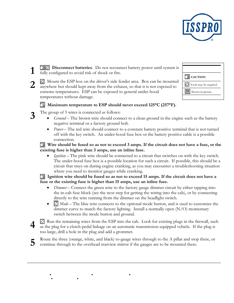 ISSPRO R82000 User Manual | 3 pages