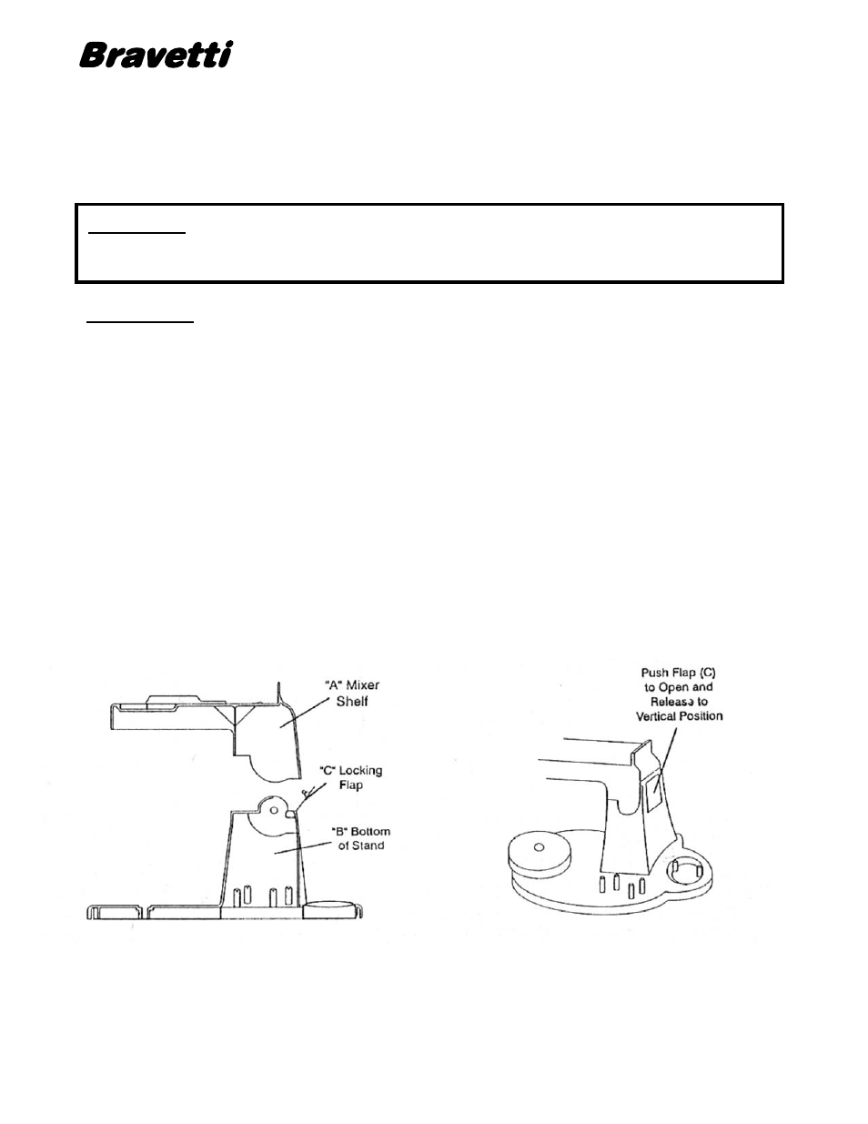 Bravetti POWER MIXER EP575 User Manual | 1 page