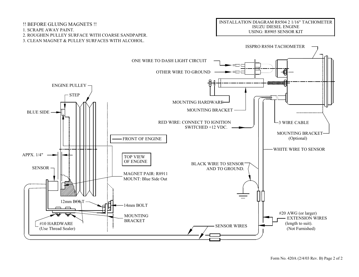 ISSPRO R8905 User Manual | Page 2 / 2