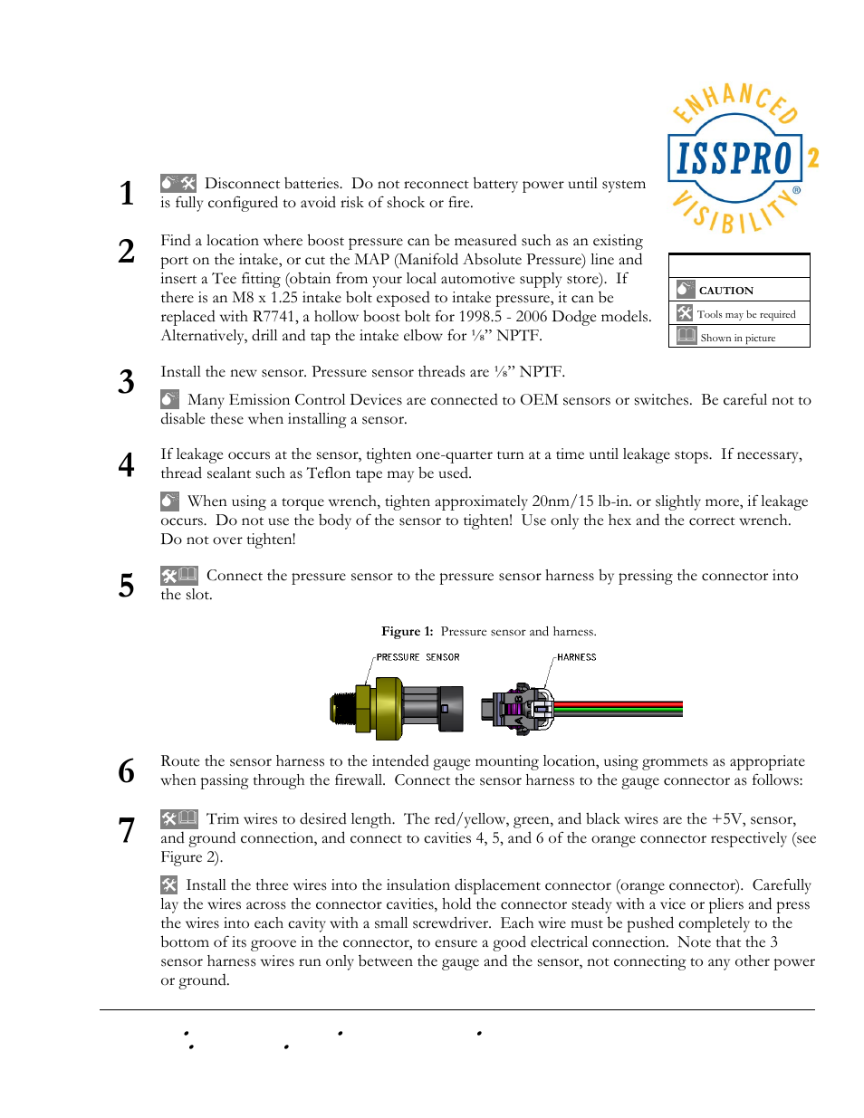 ISSPRO R18333 User Manual | 2 pages