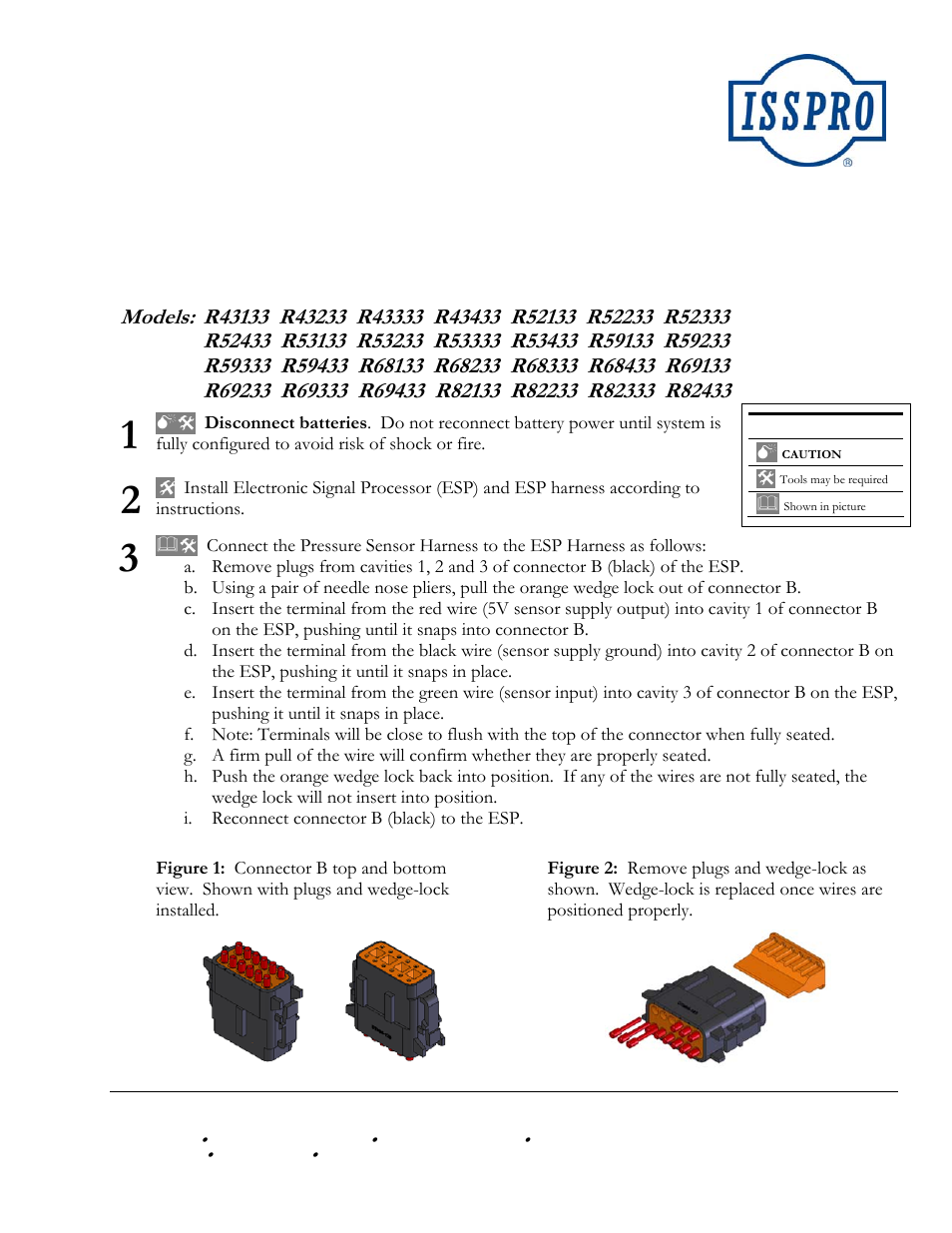 ISSPRO R82733 User Manual | 2 pages