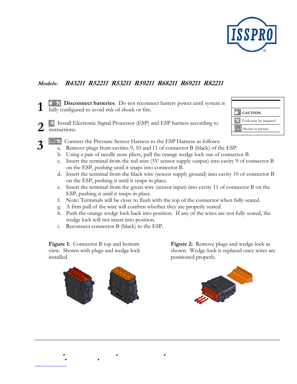ISSPRO R82211 User Manual | 2 pages