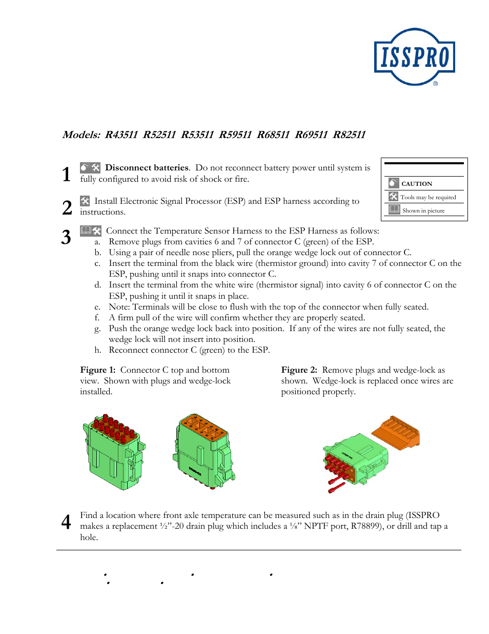 ISSPRO R82244 User Manual | 2 pages