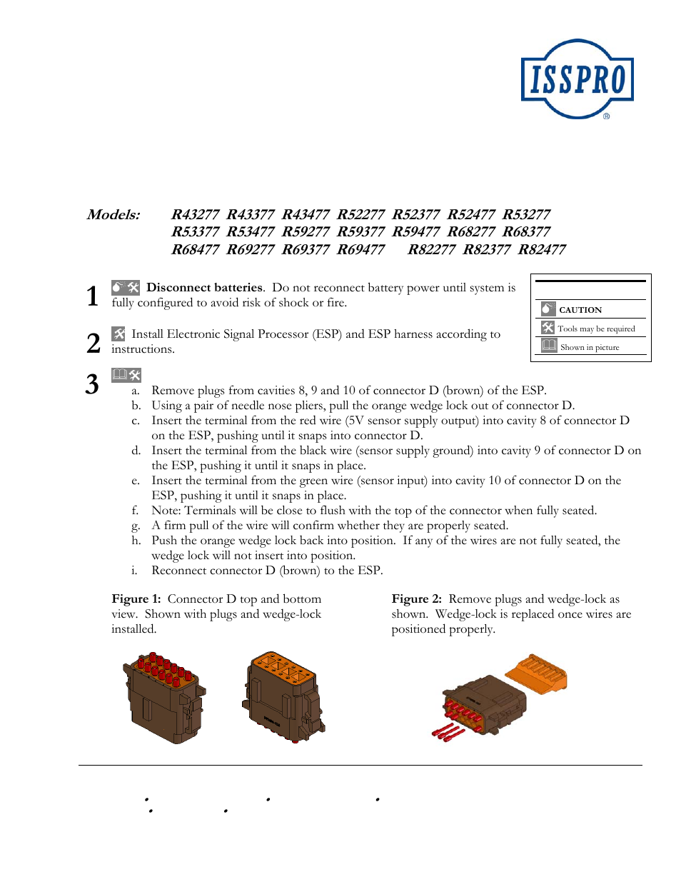 ISSPRO R82477 User Manual | 2 pages