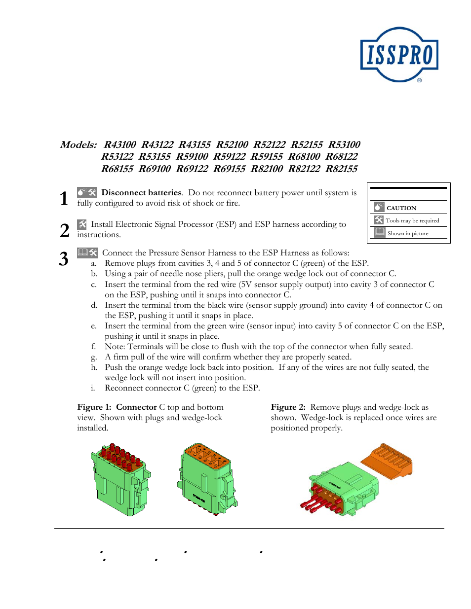 ISSPRO R82511 User Manual | 2 pages