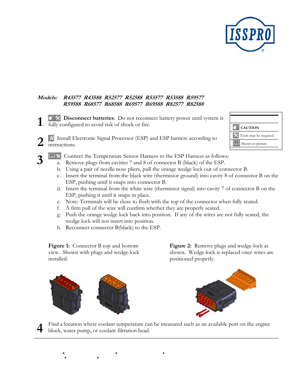 ISSPRO R82588 User Manual | 2 pages