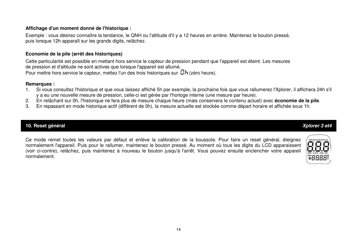 JDC Electronic SA Skywatch Xplorer User Manual | Page 14 / 100