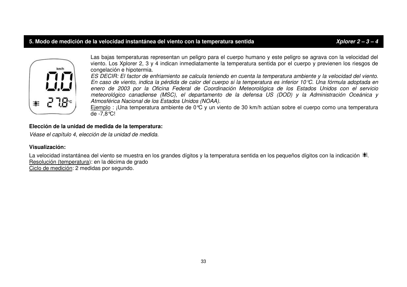 JDC Electronic SA Skywatch Xplorer User Manual | Page 33 / 100