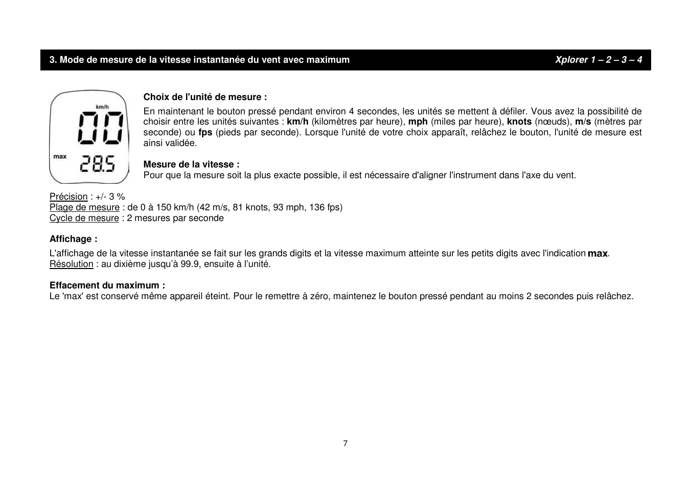 JDC Electronic SA Skywatch Xplorer User Manual | Page 7 / 100