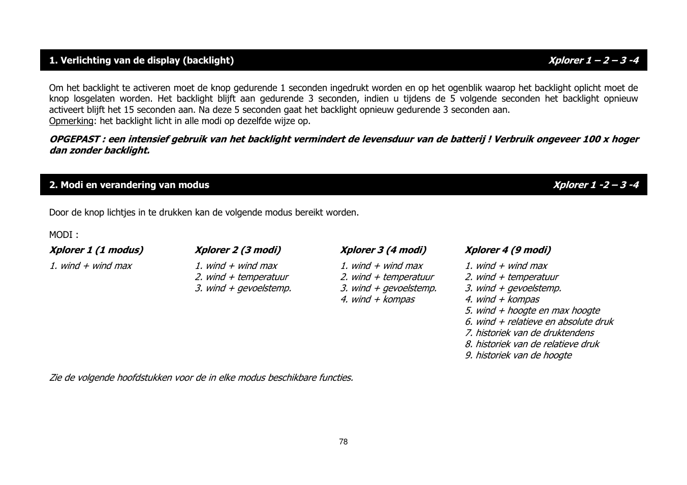 JDC Electronic SA Skywatch Xplorer User Manual | Page 78 / 100