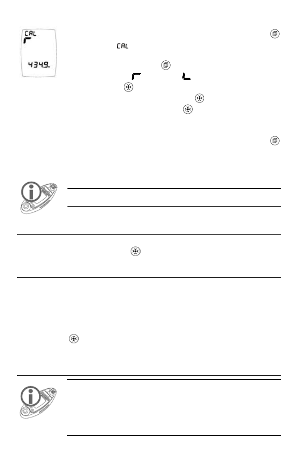 Resetting the maximum altitude and the qfe height, Calibration of relative pressure (qnh) | JDC Electronic SA Geos 11 User Manual | Page 15 / 40