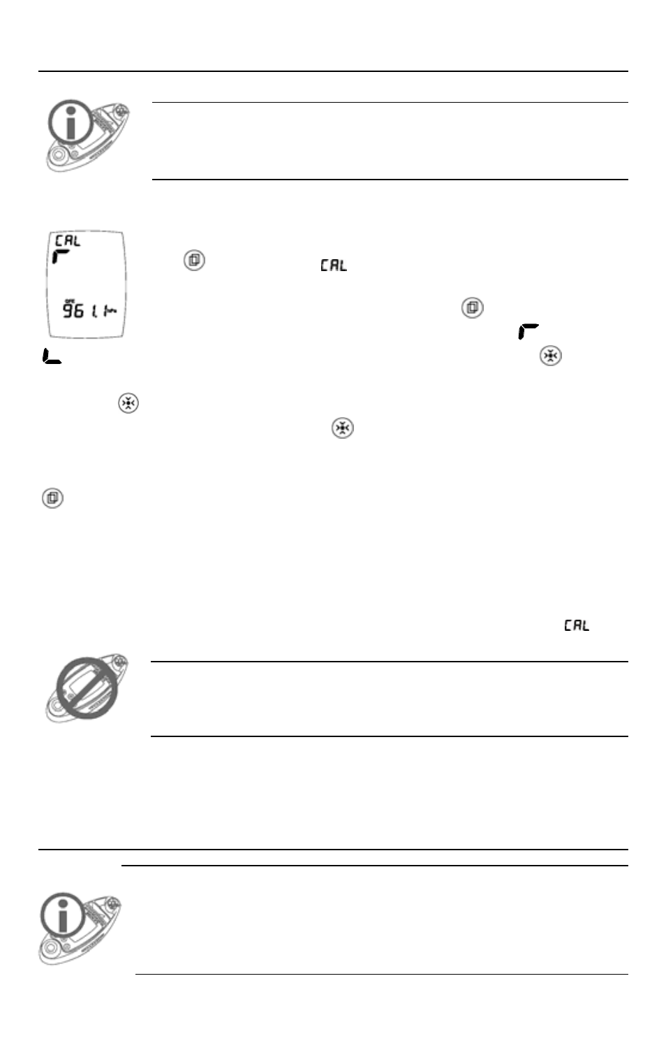 Compass, Calibration of qfe pressure, Display | JDC Electronic SA Geos 11 User Manual | Page 17 / 40