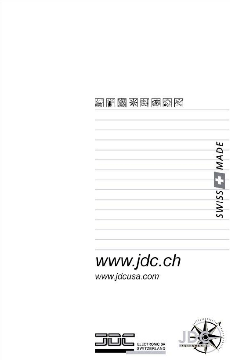 JDC Electronic SA Geos 11 User Manual | Page 40 / 40