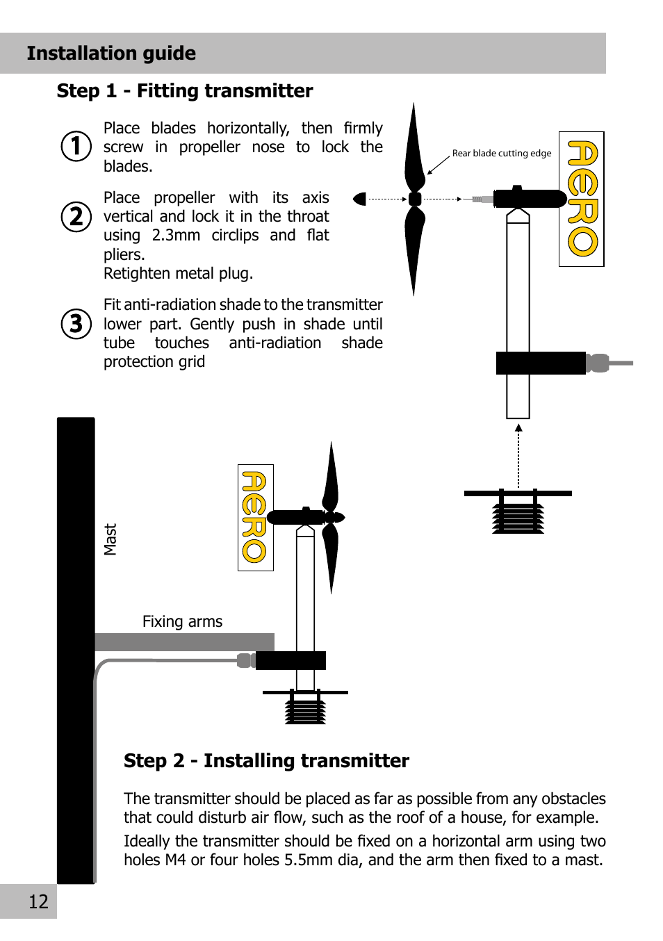 JDC Electronic SA Skywatch Aero User Manual | Page 12 / 15