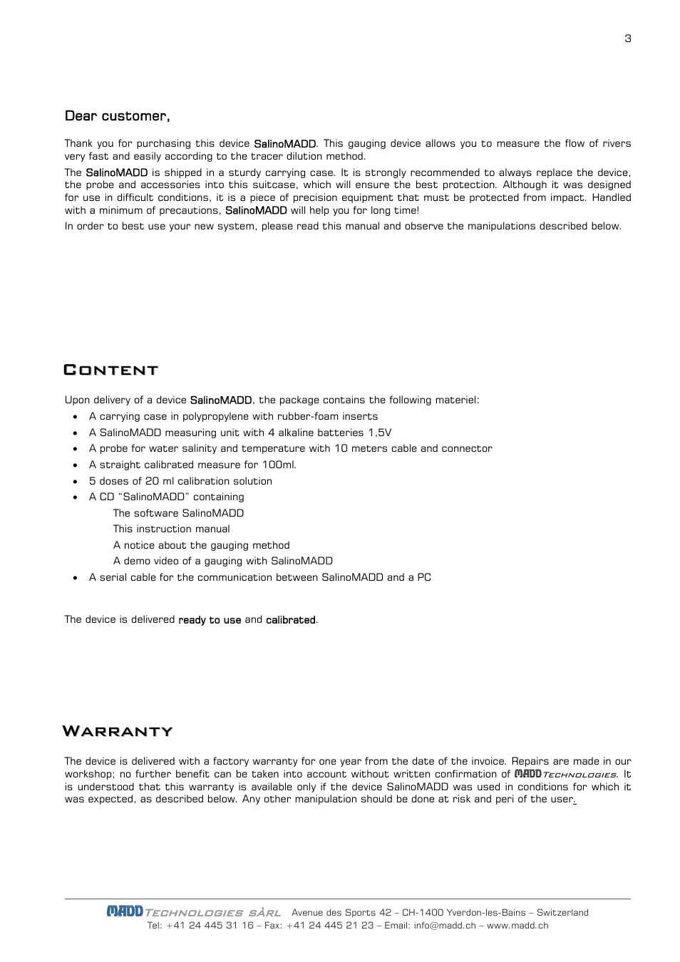 JDC Electronic SA SalinoMADD User Manual | Page 3 / 16