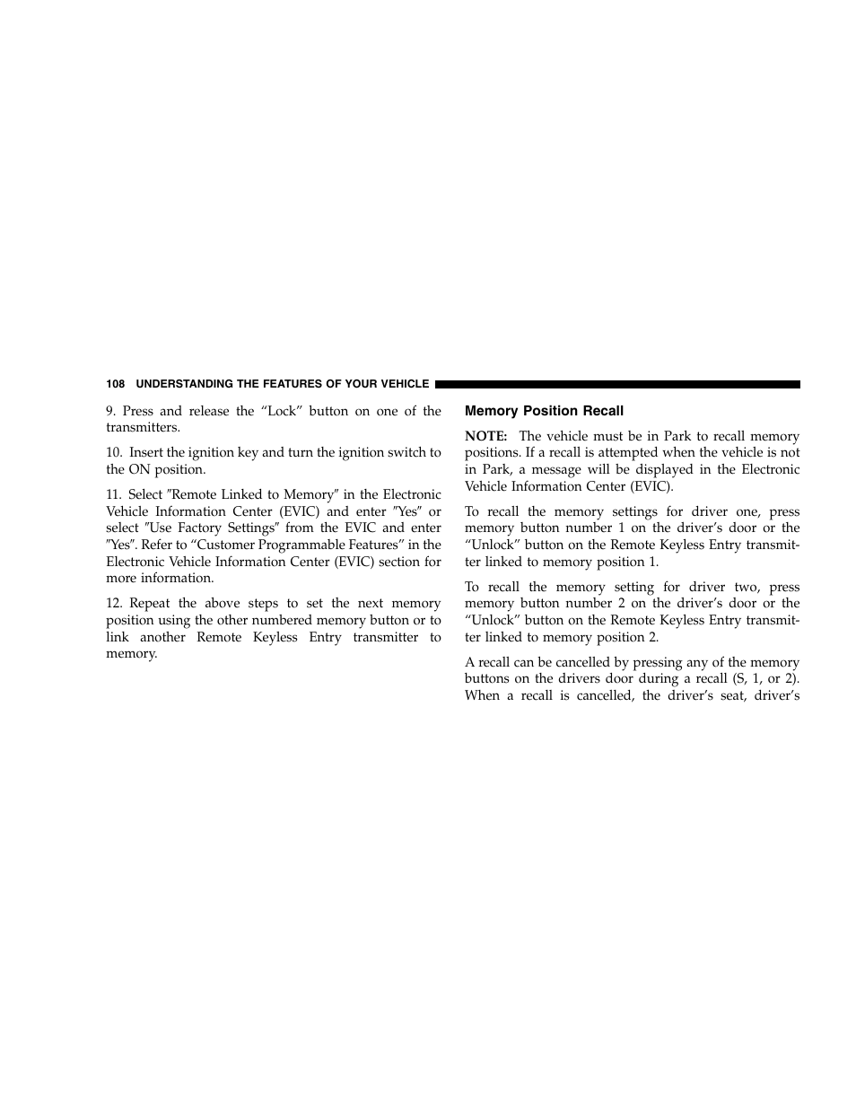 Jeep 2005 Grand Cherokee User Manual | Page 108 / 408