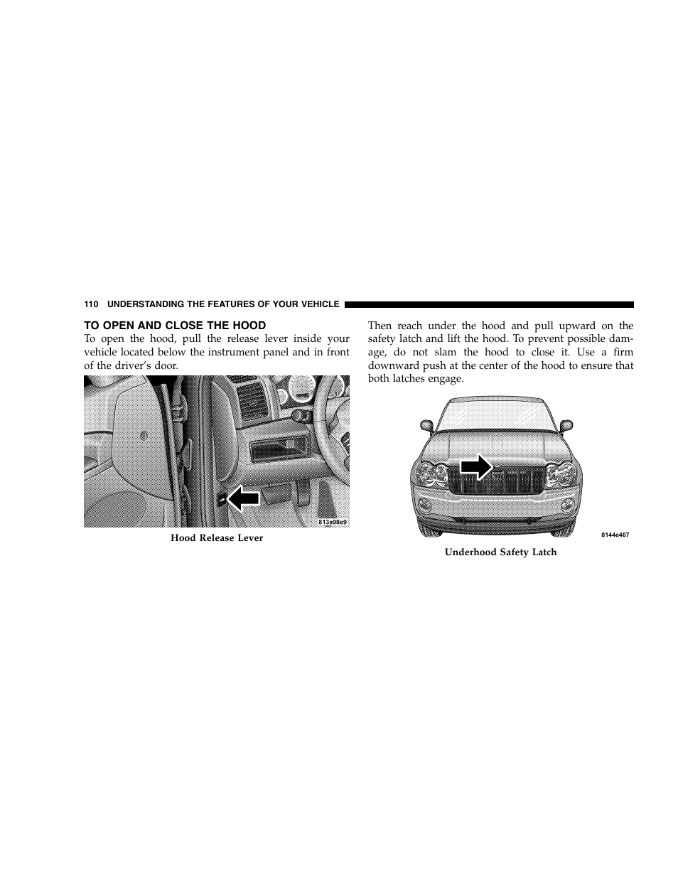 Jeep 2005 Grand Cherokee User Manual | Page 110 / 408