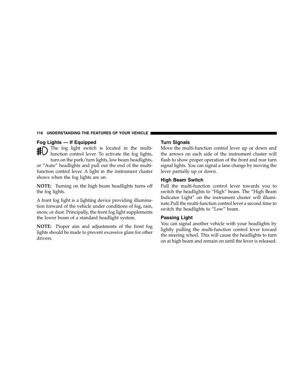 Jeep 2005 Grand Cherokee User Manual | Page 116 / 408