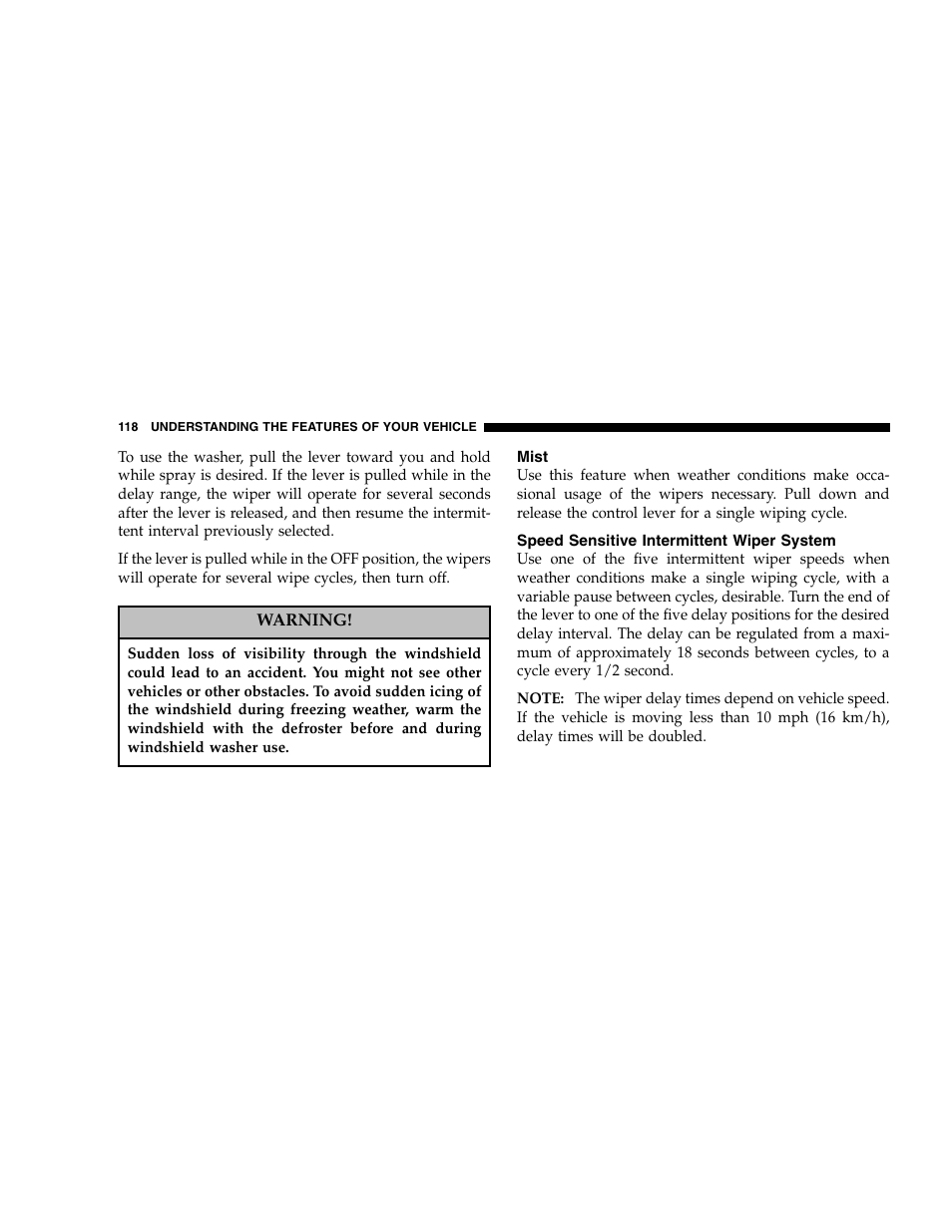 Jeep 2005 Grand Cherokee User Manual | Page 118 / 408