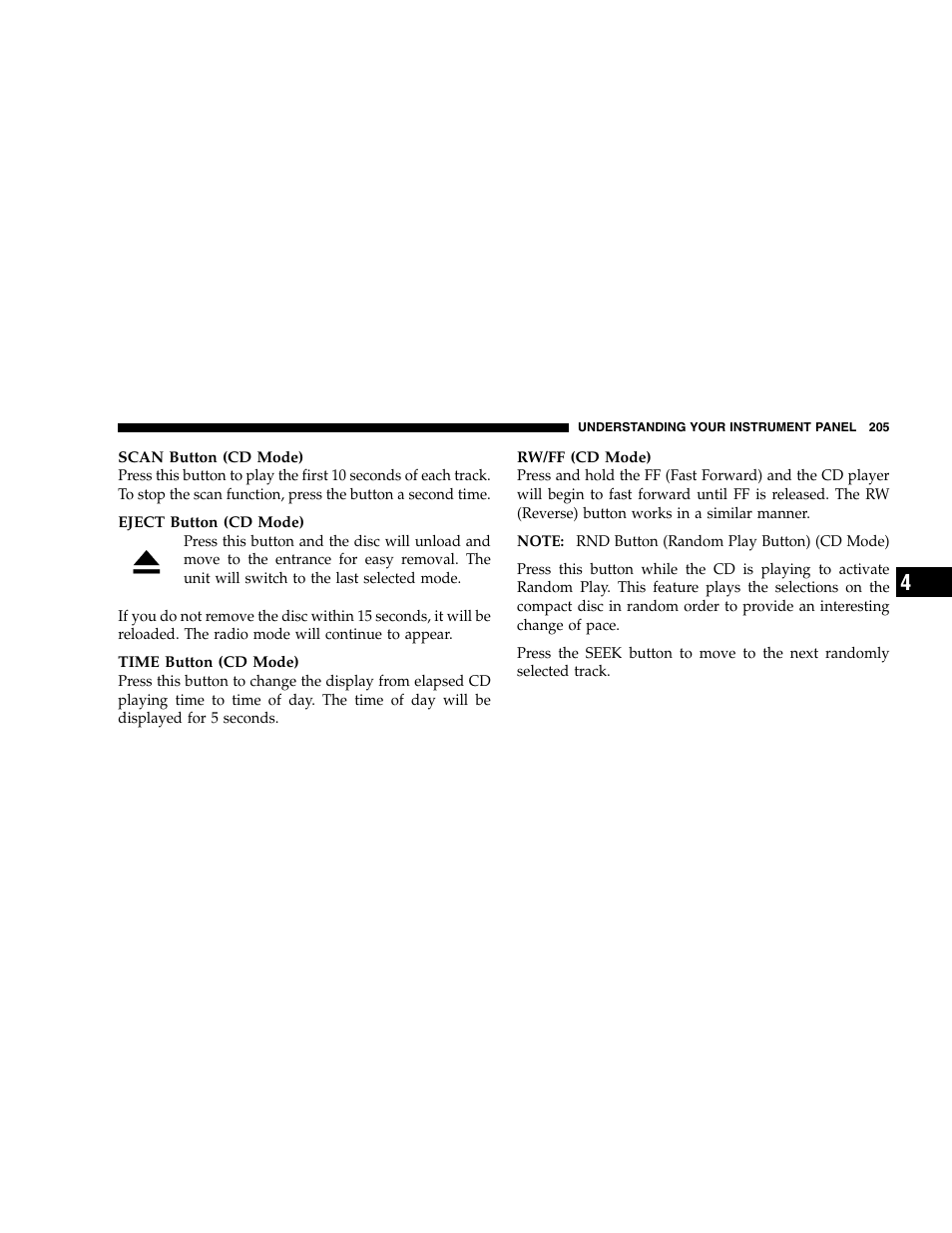 Jeep 2005 Grand Cherokee User Manual | Page 205 / 408