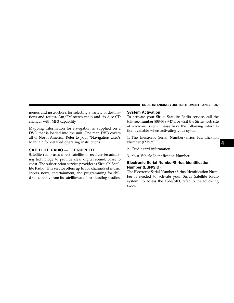 Jeep 2005 Grand Cherokee User Manual | Page 207 / 408