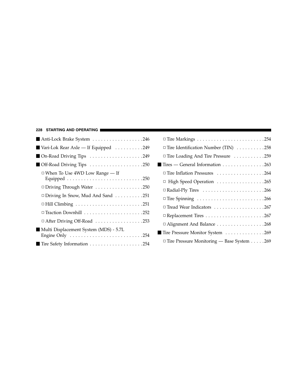 Jeep 2005 Grand Cherokee User Manual | Page 228 / 408