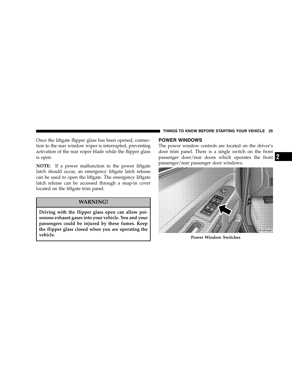 Jeep 2005 Grand Cherokee User Manual | Page 25 / 408