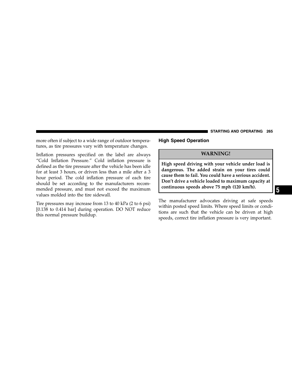 Jeep 2005 Grand Cherokee User Manual | Page 265 / 408