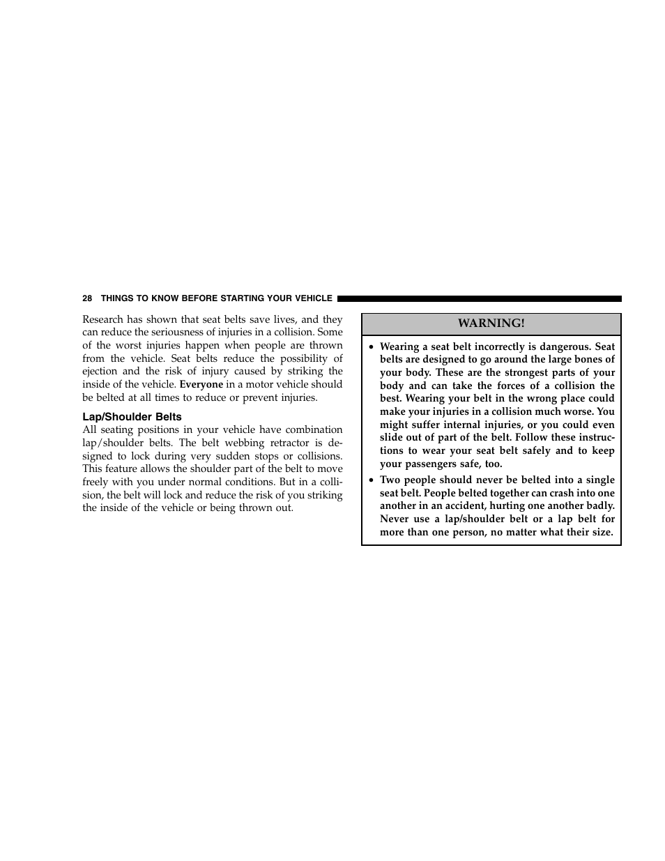 Jeep 2005 Grand Cherokee User Manual | Page 28 / 408