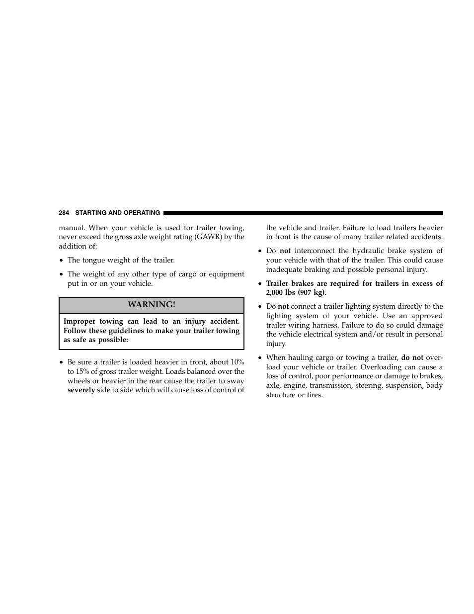 Jeep 2005 Grand Cherokee User Manual | Page 284 / 408