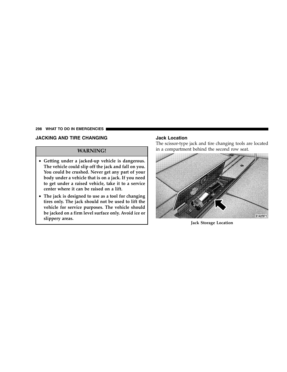 Jeep 2005 Grand Cherokee User Manual | Page 298 / 408