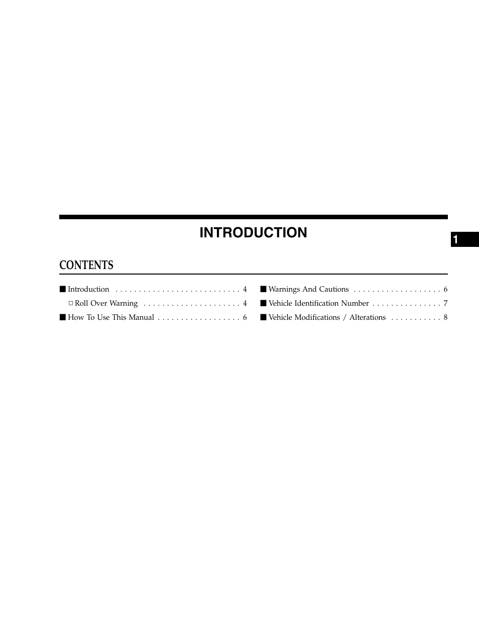 Jeep 2005 Grand Cherokee User Manual | Page 3 / 408