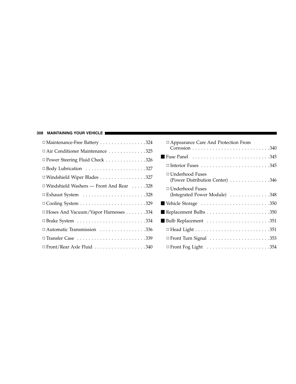 Jeep 2005 Grand Cherokee User Manual | Page 308 / 408