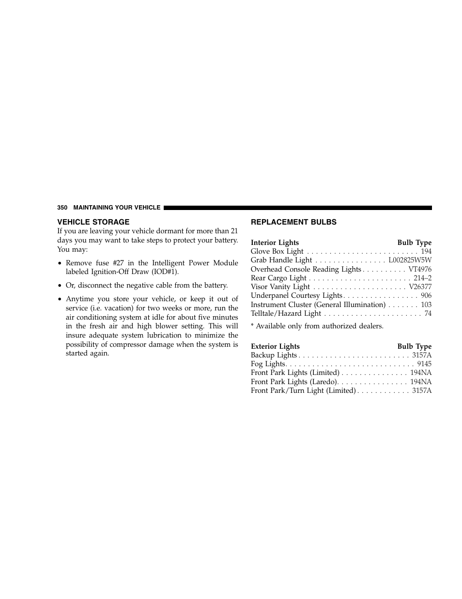 Jeep 2005 Grand Cherokee User Manual | Page 350 / 408