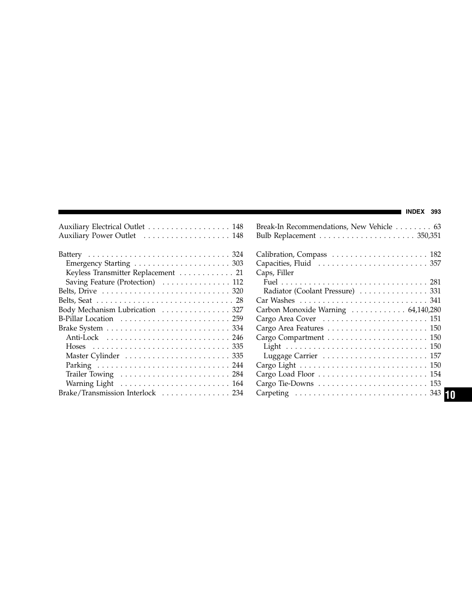 Jeep 2005 Grand Cherokee User Manual | Page 393 / 408