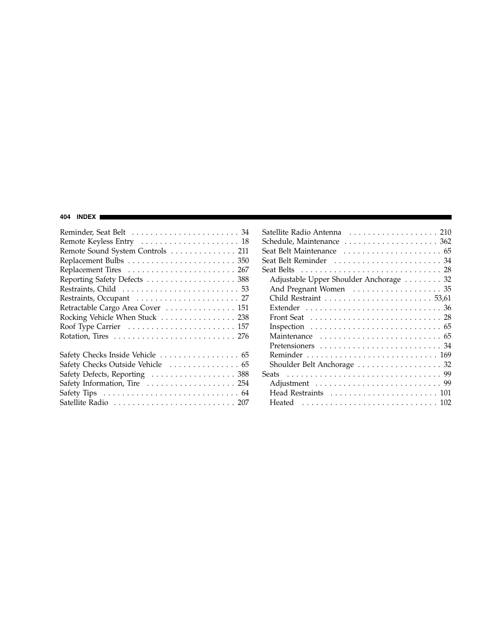 Jeep 2005 Grand Cherokee User Manual | Page 404 / 408