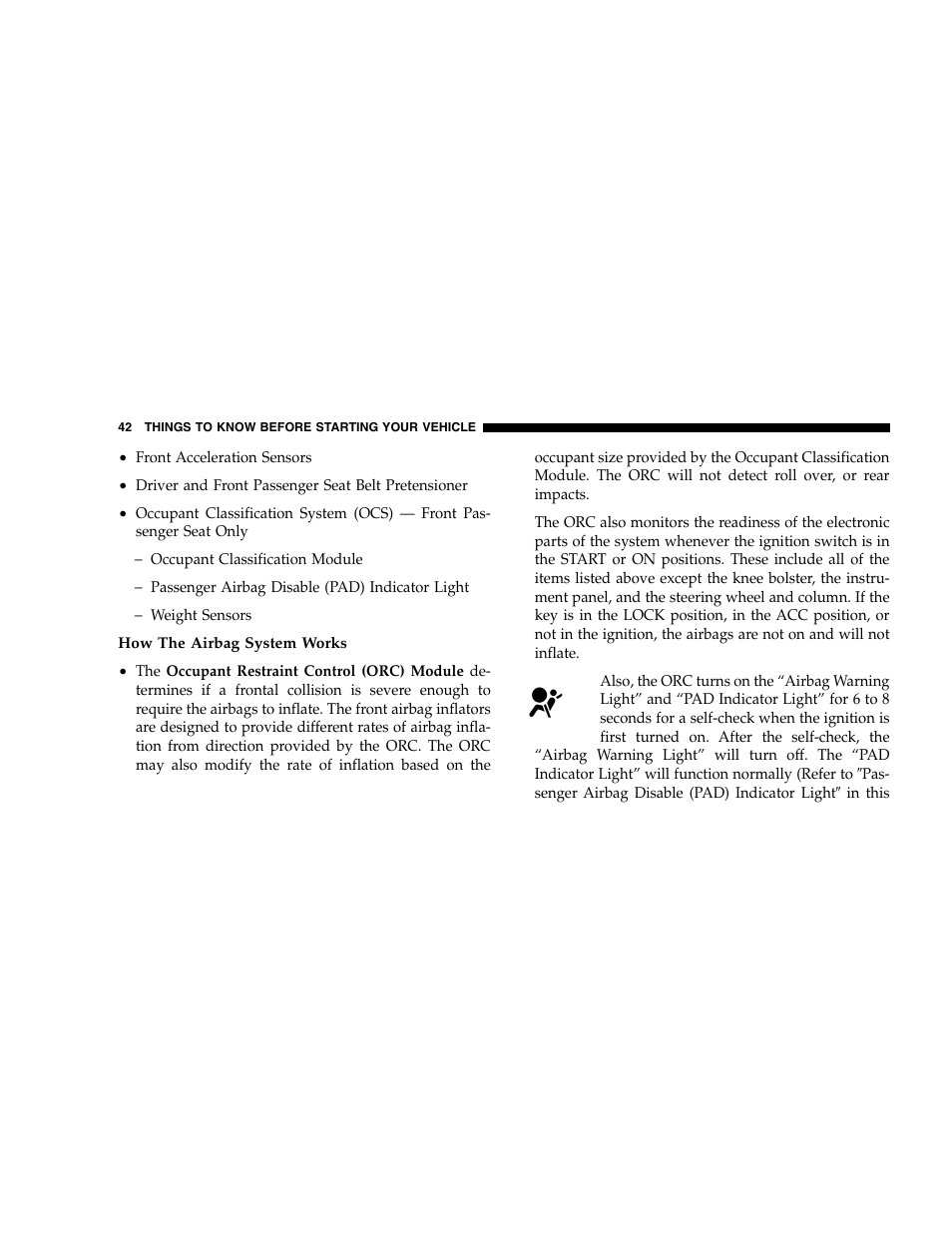 Jeep 2005 Grand Cherokee User Manual | Page 42 / 408