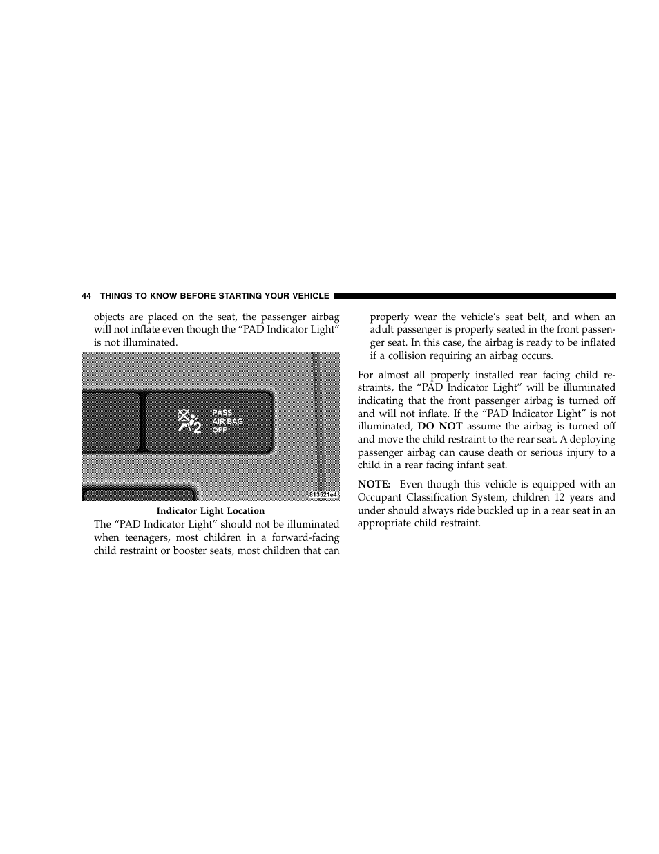 Jeep 2005 Grand Cherokee User Manual | Page 44 / 408